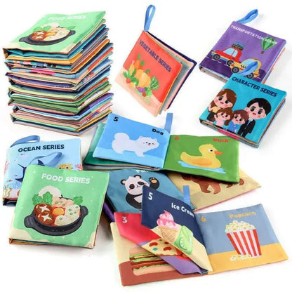 3D Early Education Cloth Book