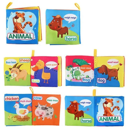 3D Early Education Cloth Book