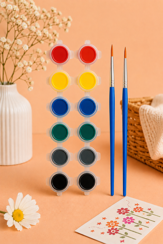 10-Piece Mini House Painting Set