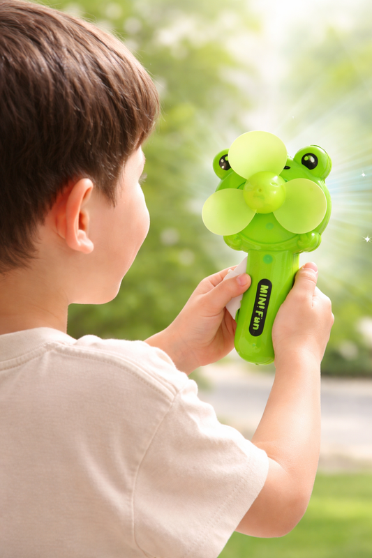 Hand-press Portable Fan