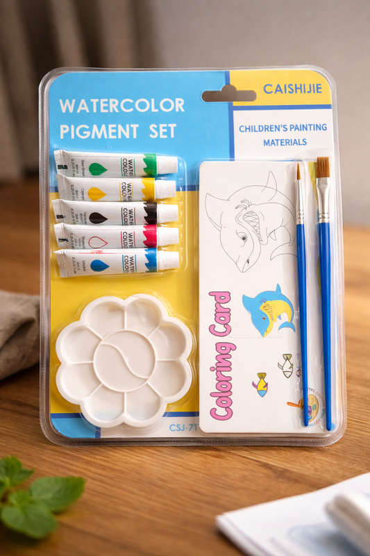 Kids Watercolor Painting Set