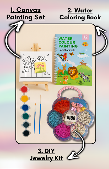 3 in 1 Creative Activity Box