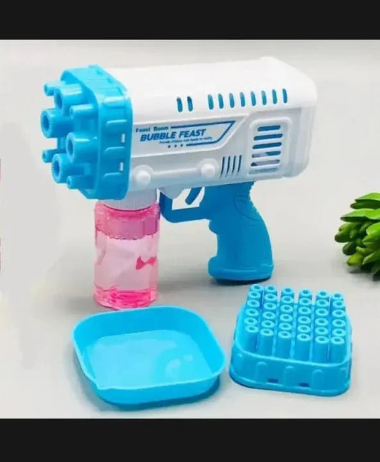 Space Rocket Bazooka Bubble Gun Electric
