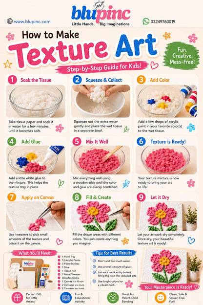 🎨 Texture Art Painting Kit