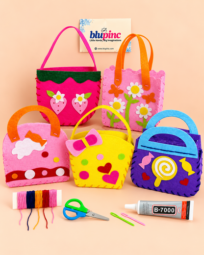 Stitch & Play - 5 Bags Kit 👜🎀