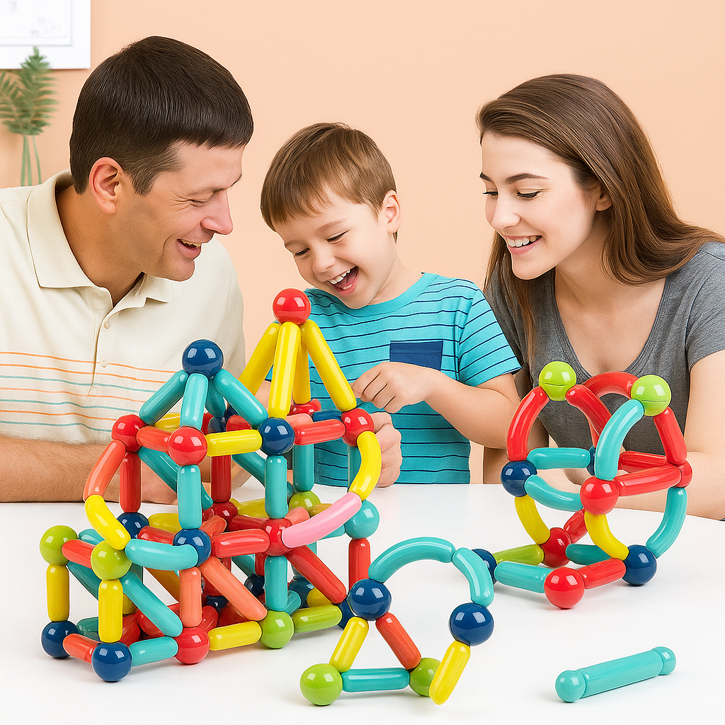 Magnetic Building Blocks