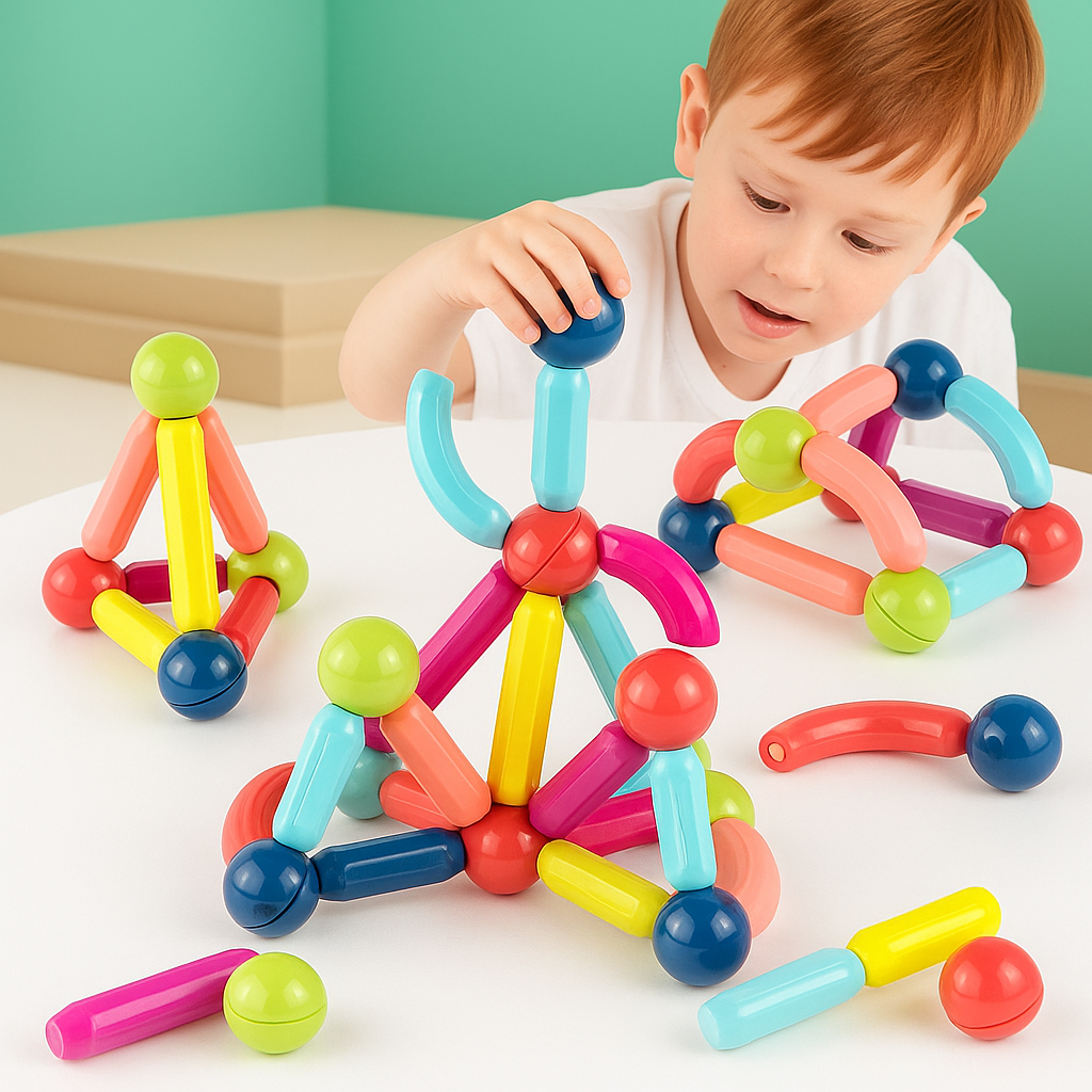 Magnetic Building Blocks